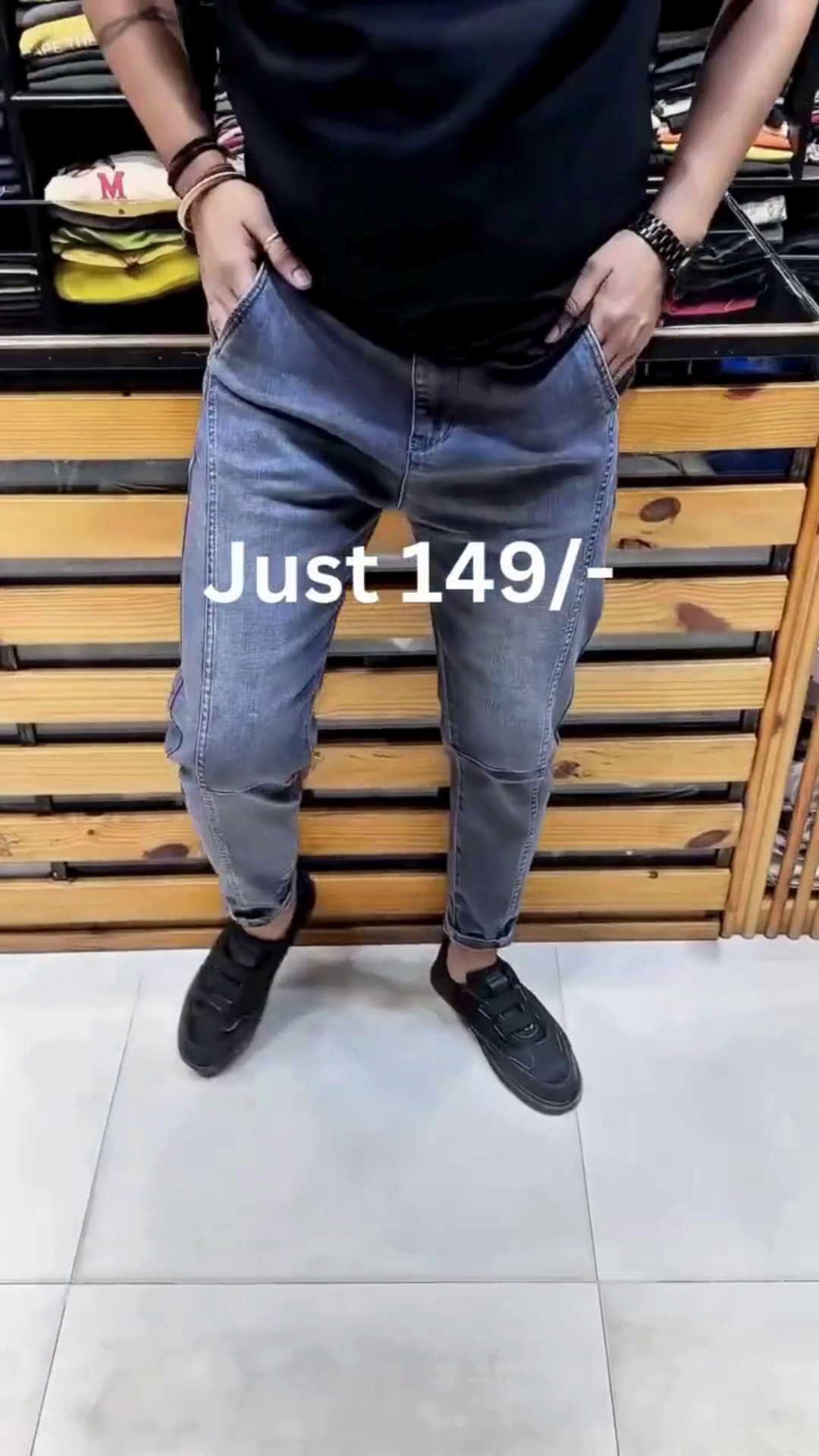 🔥 UrbanFlex Slim Fit Stretch Denim Jeans – Everyday Style at an Unbeatable Price 🔥