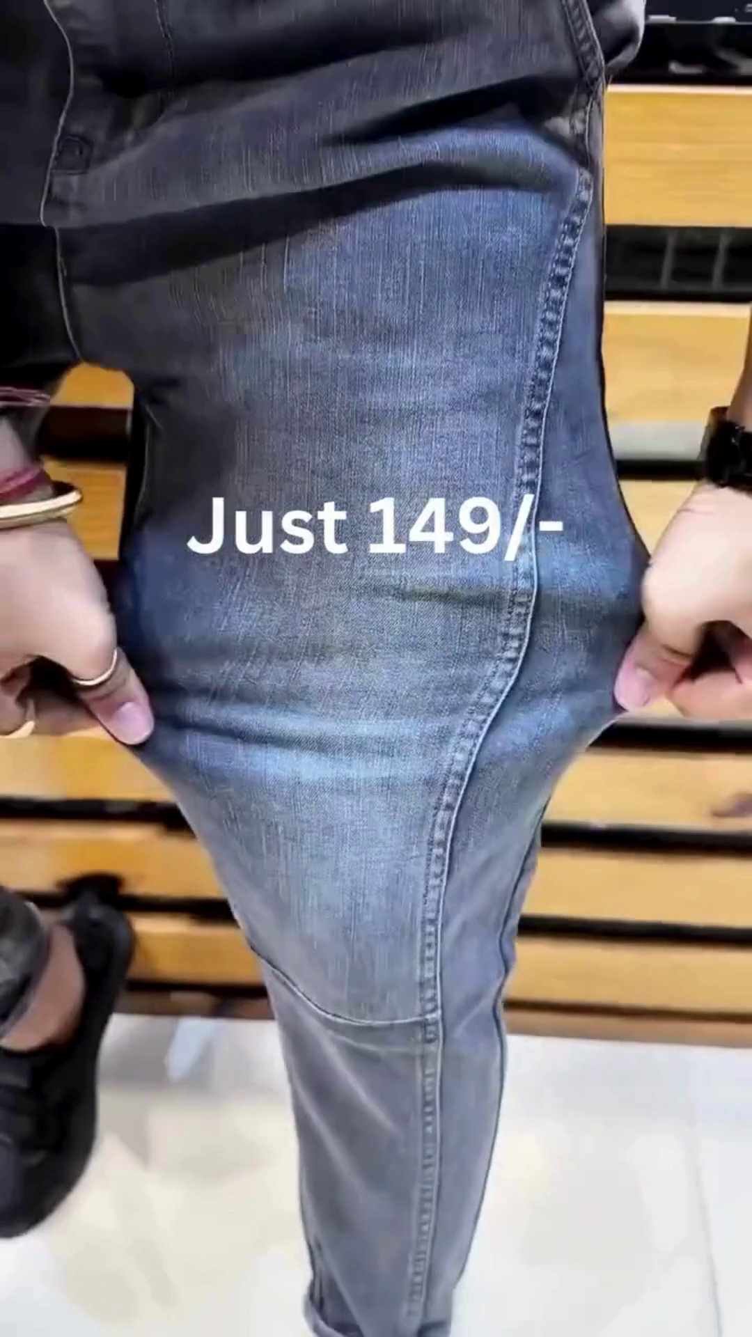 🔥 UrbanFlex Slim Fit Stretch Denim Jeans – Everyday Style at an Unbeatable Price 🔥