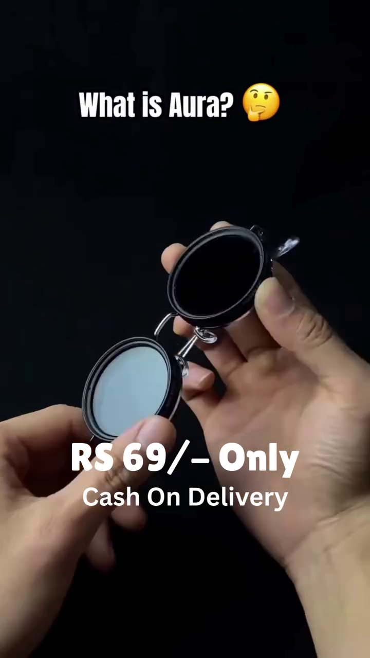 Compact Round Sunglasses – Pocket-Size Style with Powerful Attitude 😎✨