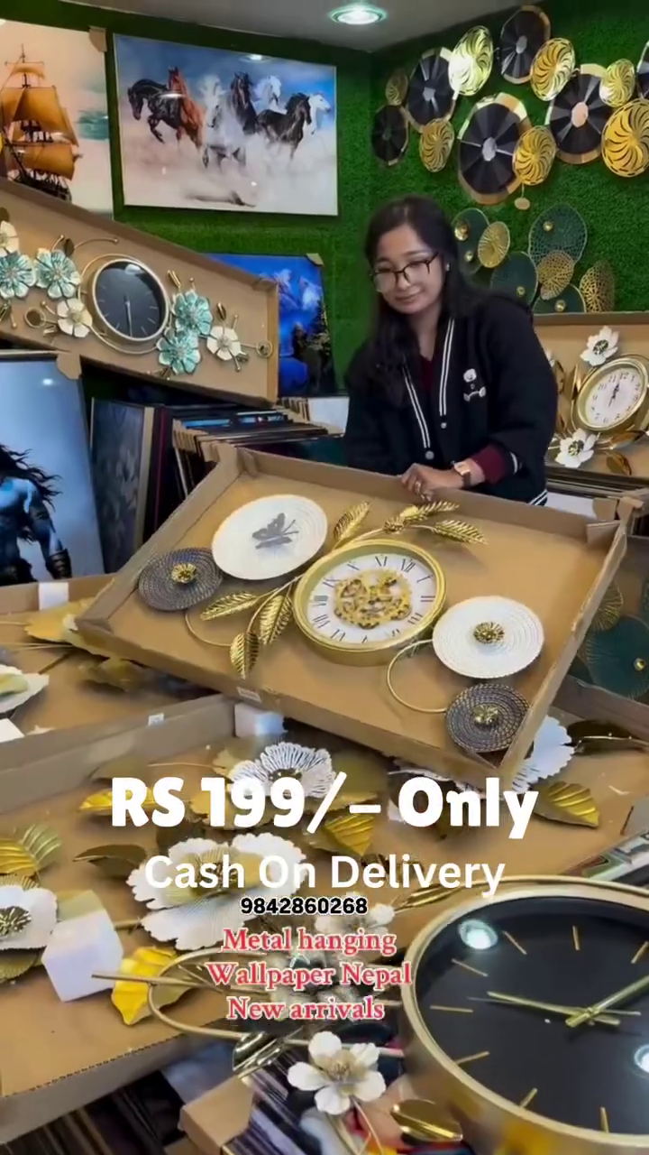 ✨ Royal Bloom Luxe Metal Wall Hanging | Premium Handcrafted Wall Décor ✨