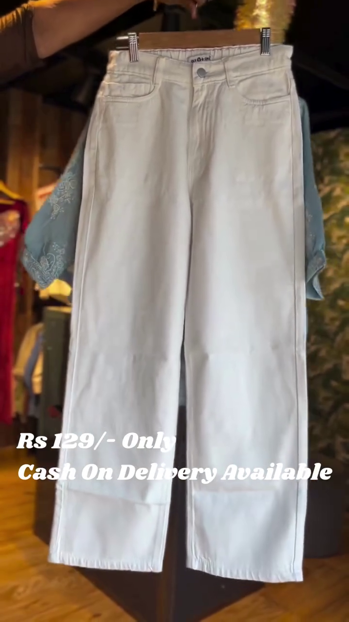 🌸 SkyBloom Pastel Blue Embroidered Kurta Pant Set 🌸