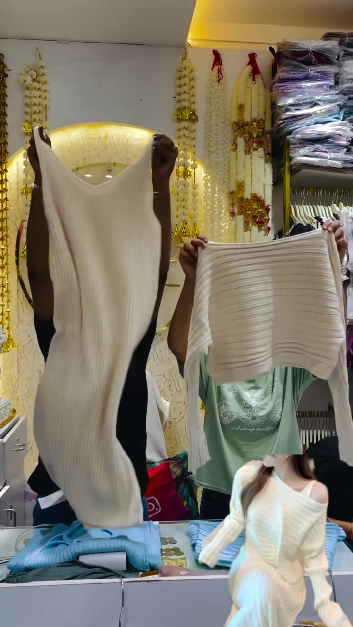 💗 Blush Muse Ribbed Knit Dress & Shrug Co-Ord Set 💗