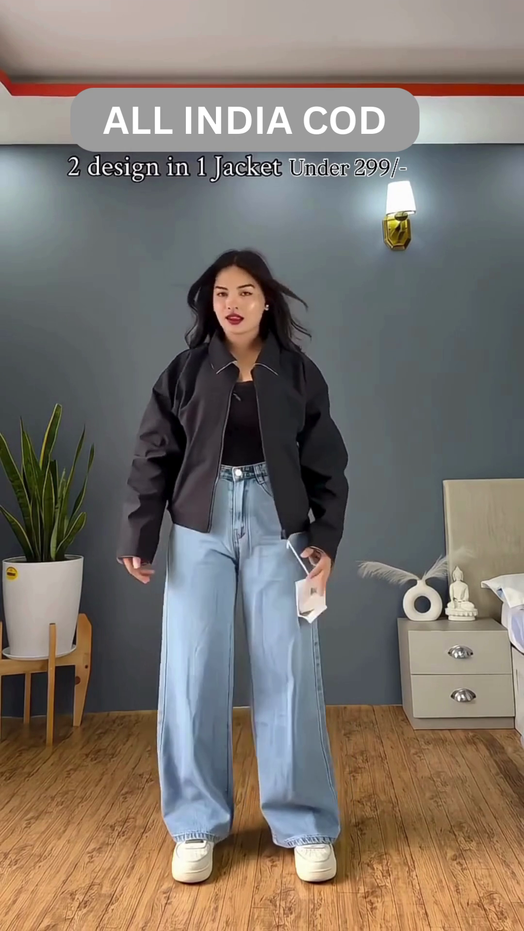 ✨ Dual-Style Reversible Jacket – 2 Looks in 1 | Everyday Chic