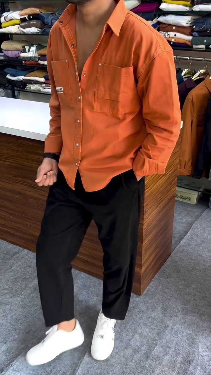 ✨ Urban Edge Premium Utility Shirt – Effortless Style, Everyday Comfort ✨