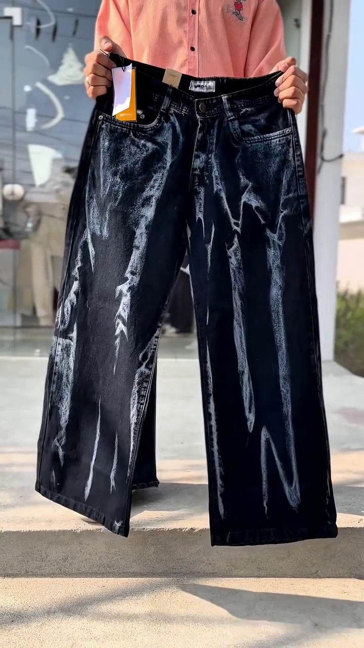 Bold Street Luxe Wide-Fit Denim Jeans – Premium Attitude, Maximum Comfort