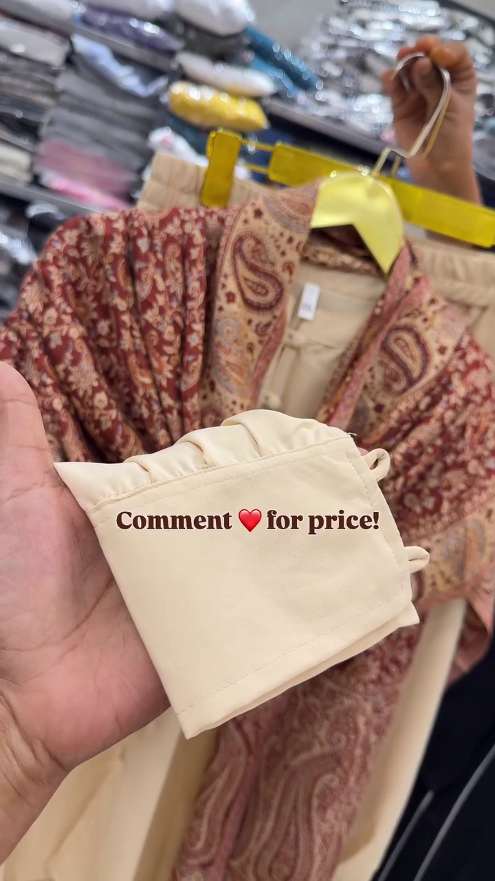 Elegant Beige Kurta Set with Printed Shawl | Timeless Winter Ethnic Wear