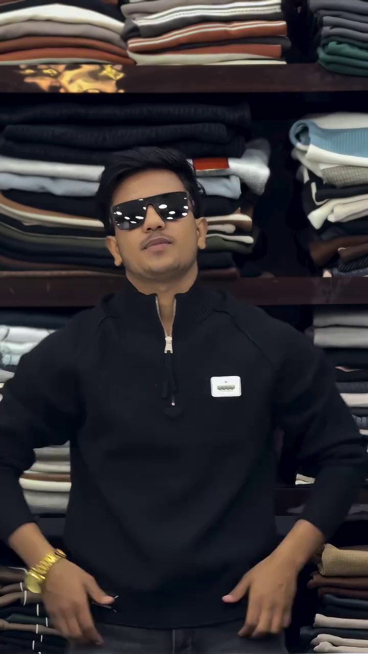 Urban Luxe Half-Zip Knit Sweatshirt ✨