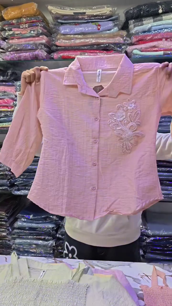 Bliss Smocked & Embroidered Women’s Top – Summer Chic Essential