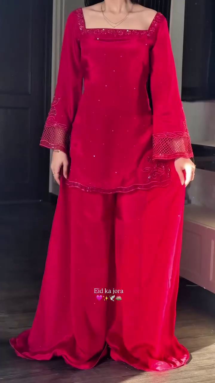Kurta Palazzo Set – Elegant Festive Wear for Women