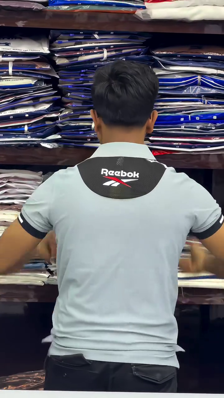 Sport-Tech Light Grey Performance T-Shirt with Contrast Back Panel