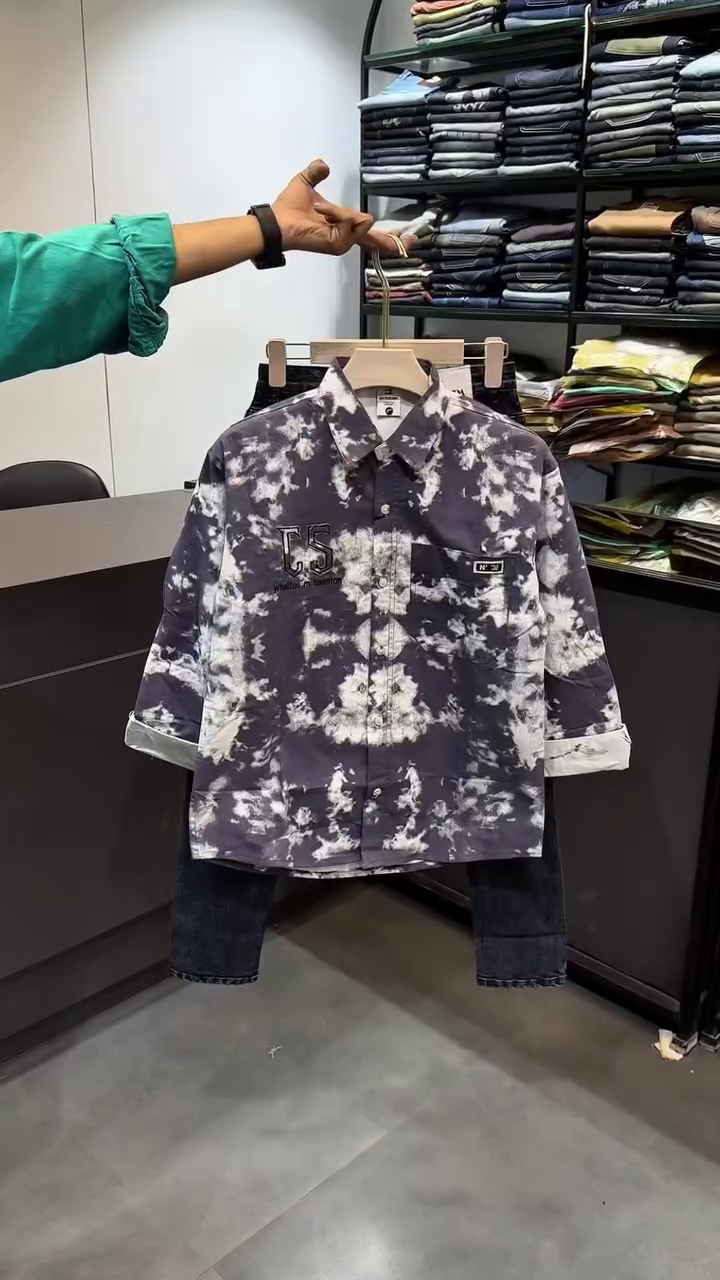 Artisan Embroidered Black Shirt