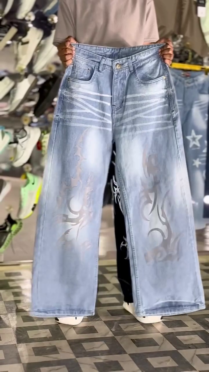 Urban Fade Wide-Leg Jeans