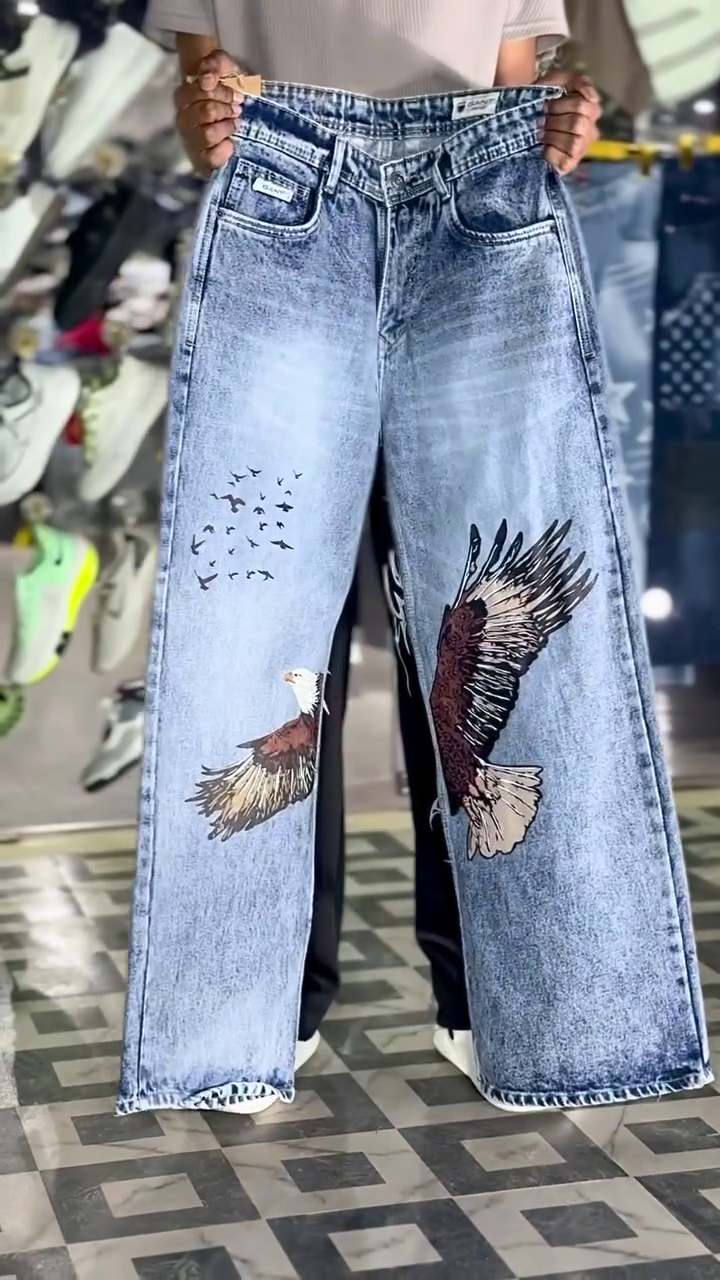 Urban Fade Wide-Leg Jeans