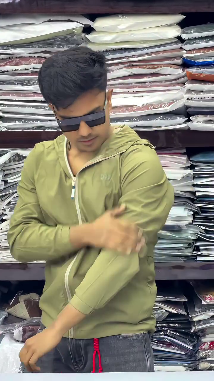 Classic Beige Zip Hoodie