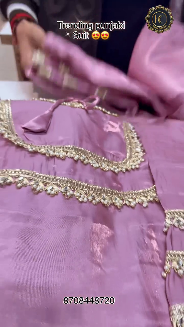 Trending Pink Punjabi Suit