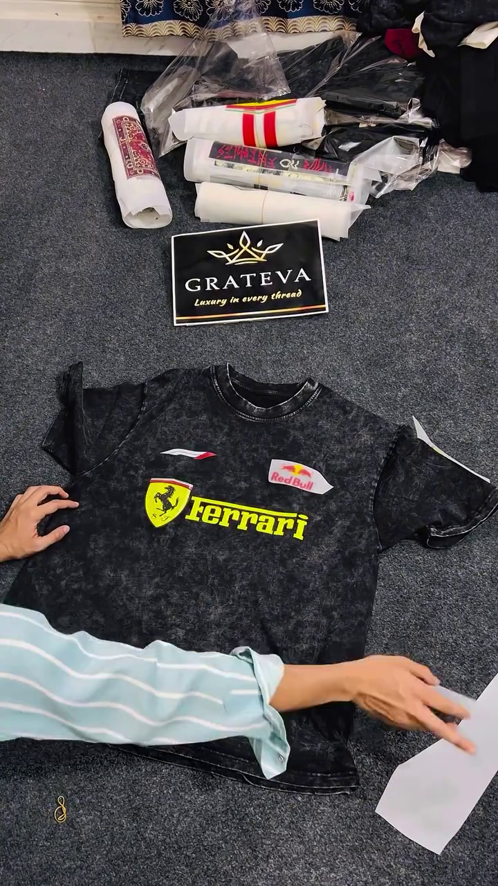 Black Statement Graphic Sweatshirt