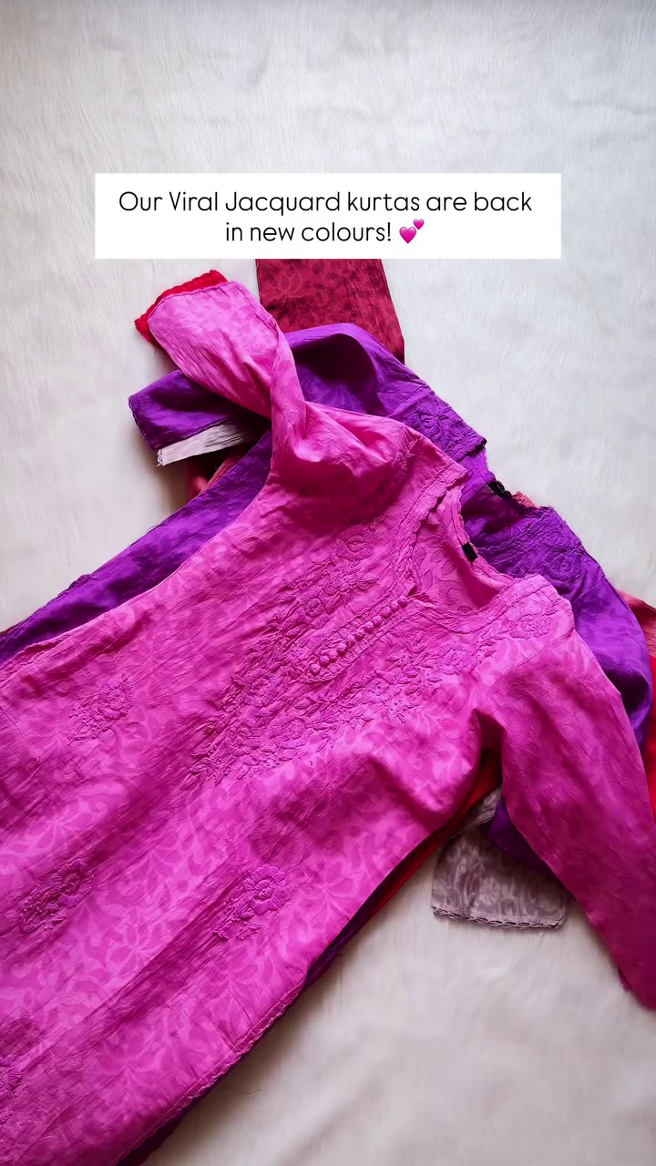 Jacquard Kurta Collection