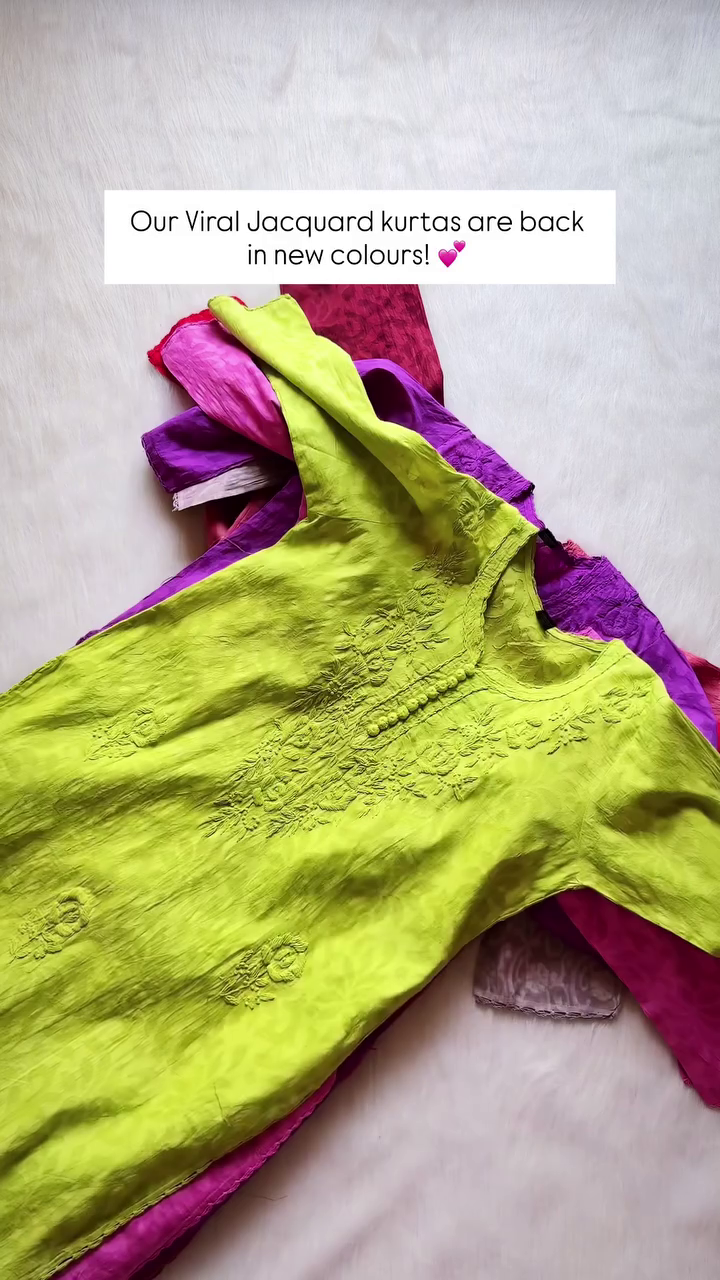 Jacquard Kurta Collection