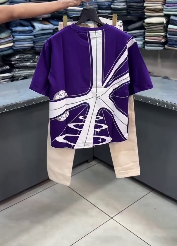 Brown Monster Graphic T-Shirt