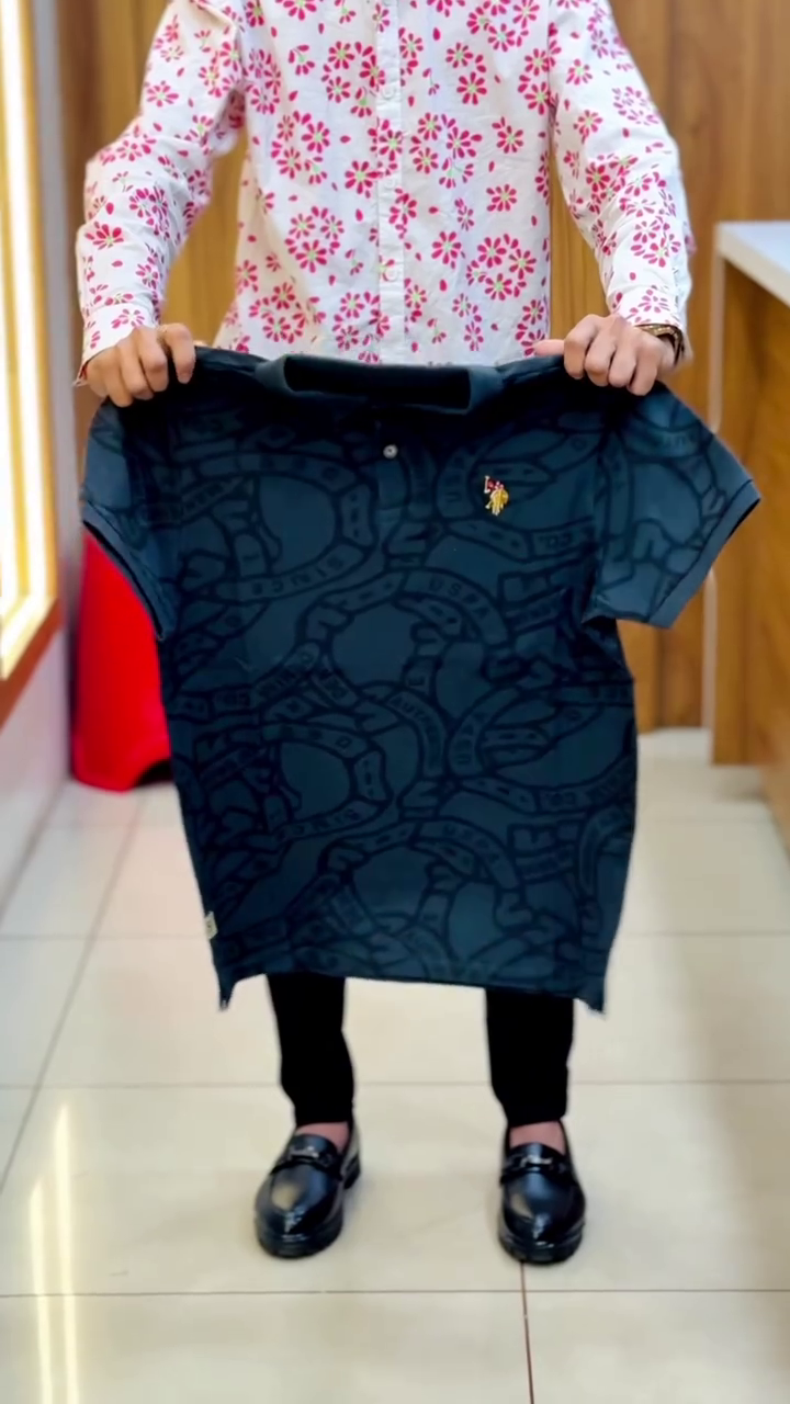 USPA Navy Blue Polo Shirt