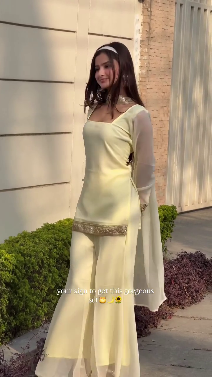 Elegant Mint Green Anarkali Suit with Graceful Dupatta Detailing