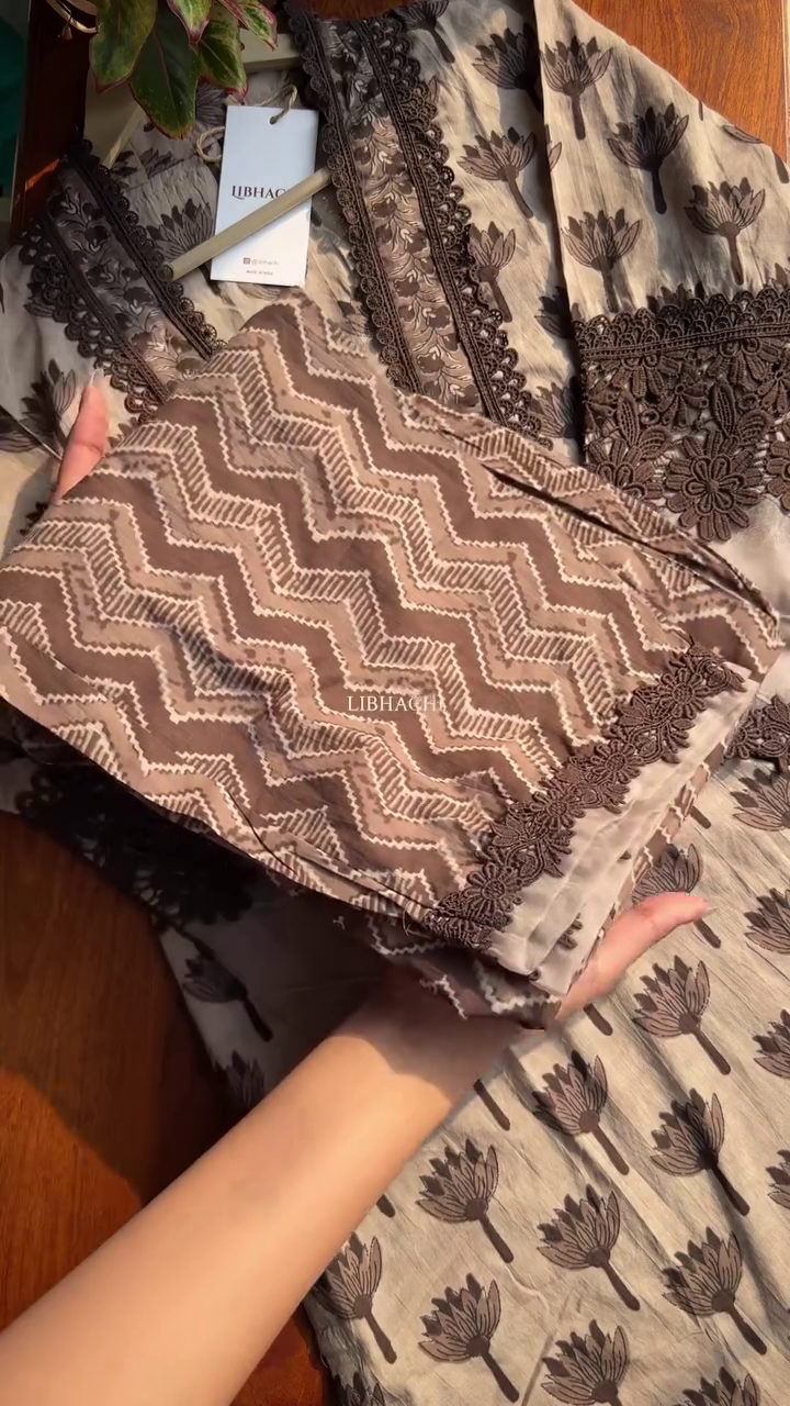 Elegant ethnic outfit