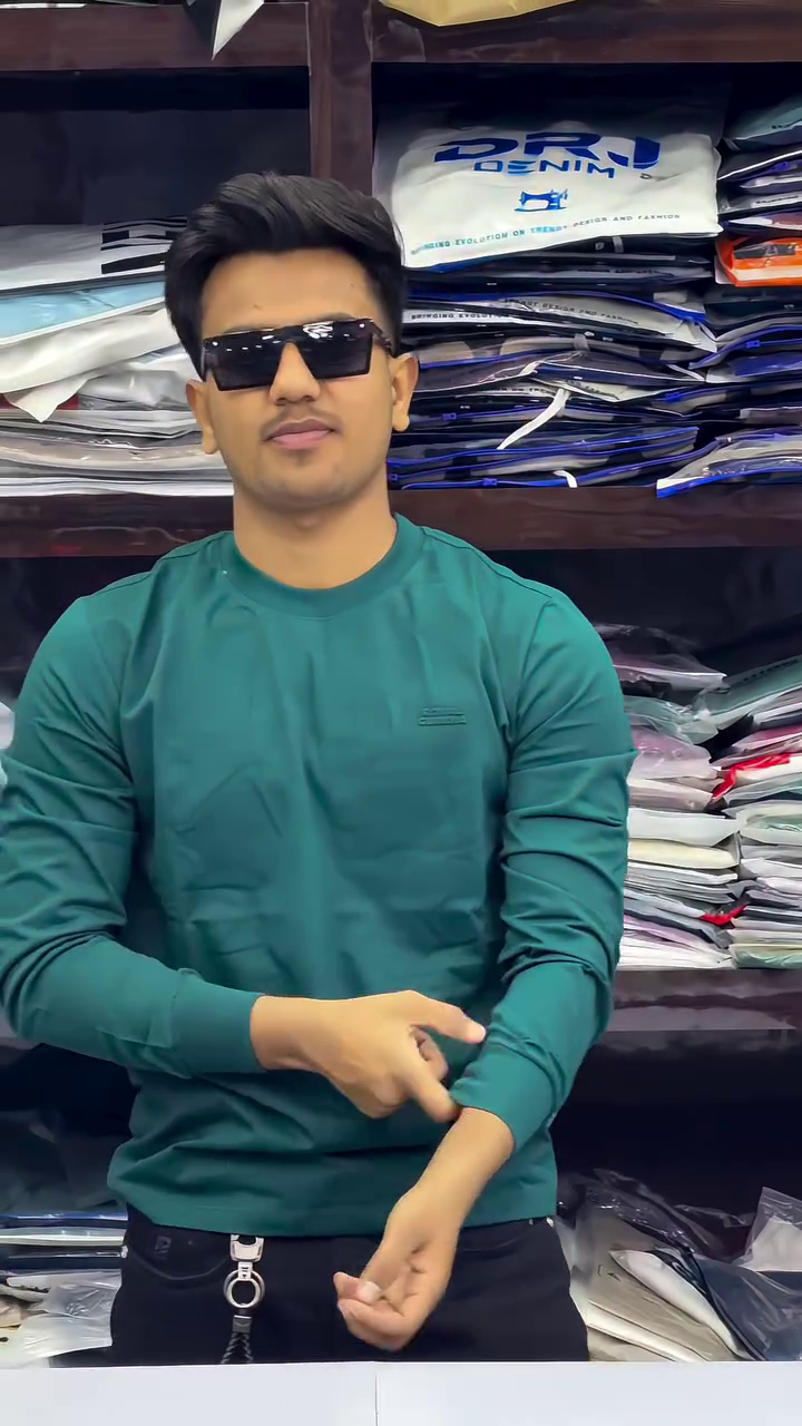 Classic Black Long Sleeve Casual T-Shirt for Men