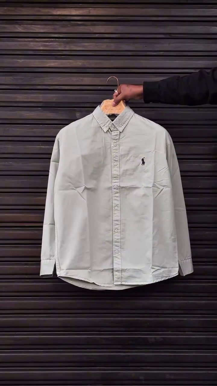 Light Blue Classic Casual Shirt