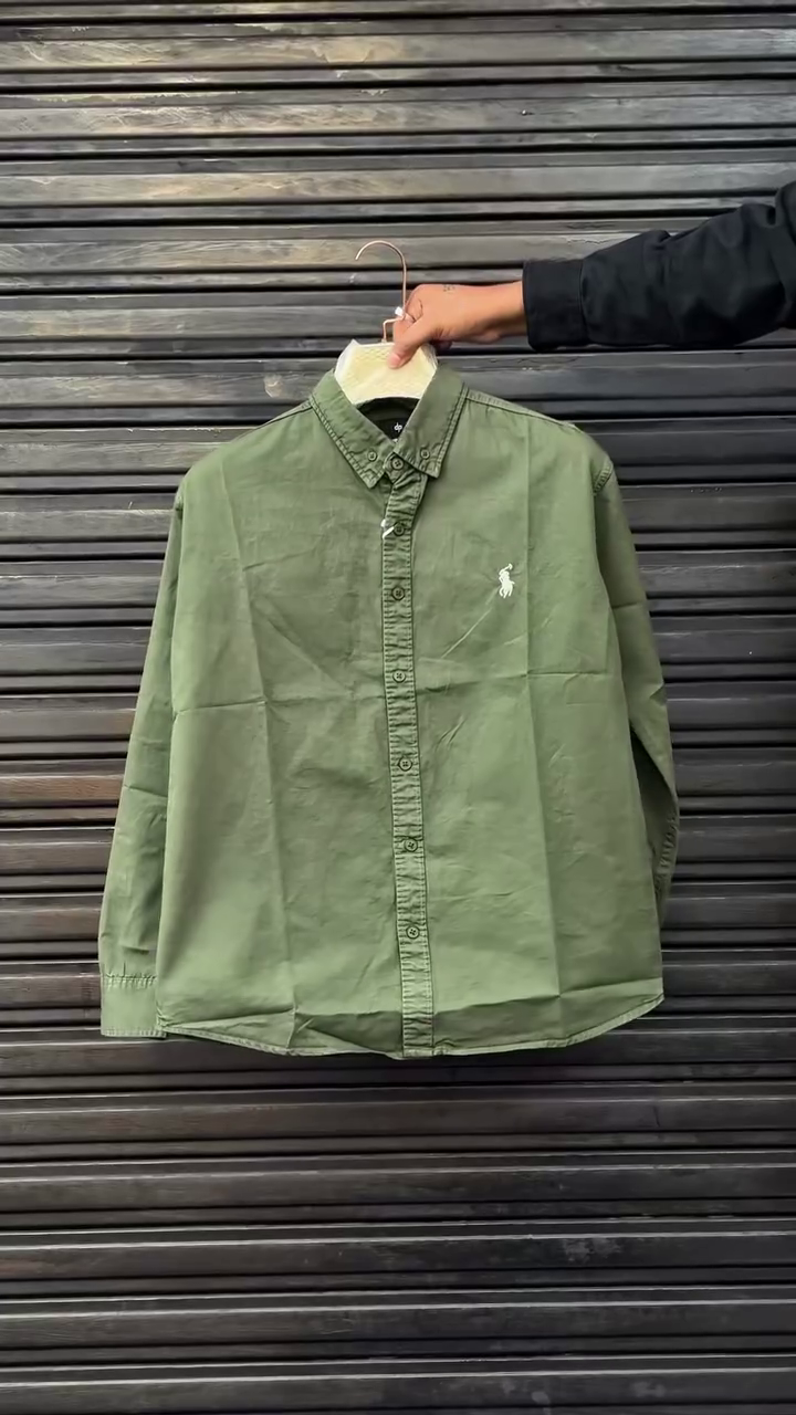 Light Blue Classic Casual Shirt