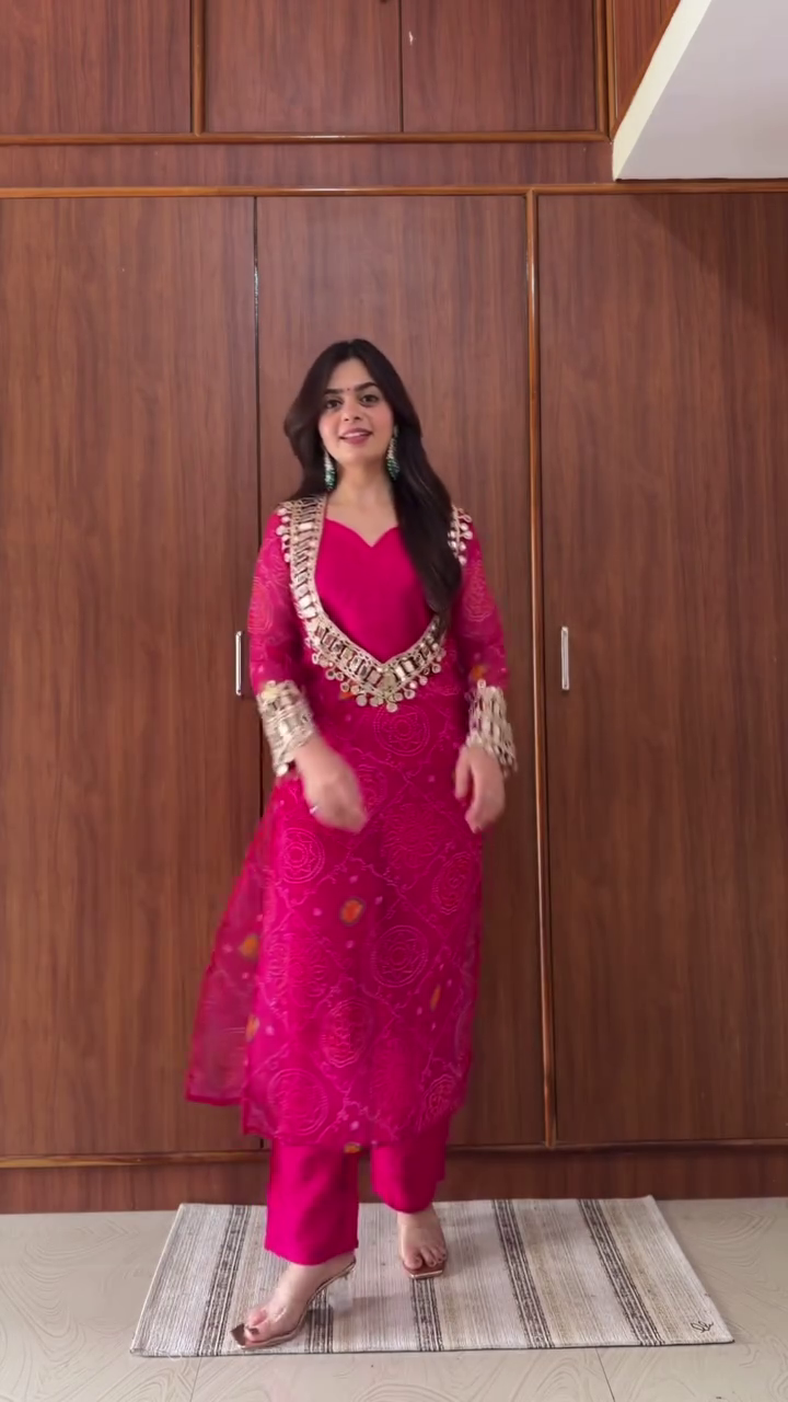 Purple Embroidered Designer Kurta