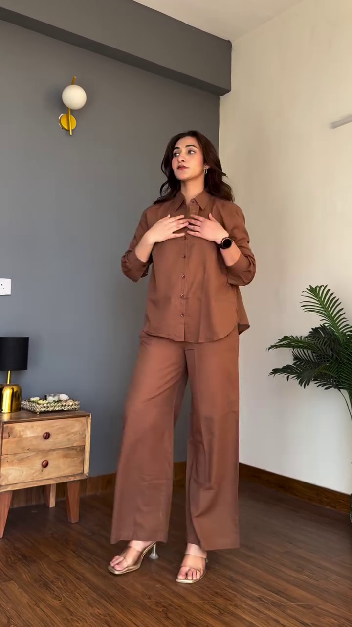 Olive Green Co-Ord Set for Women